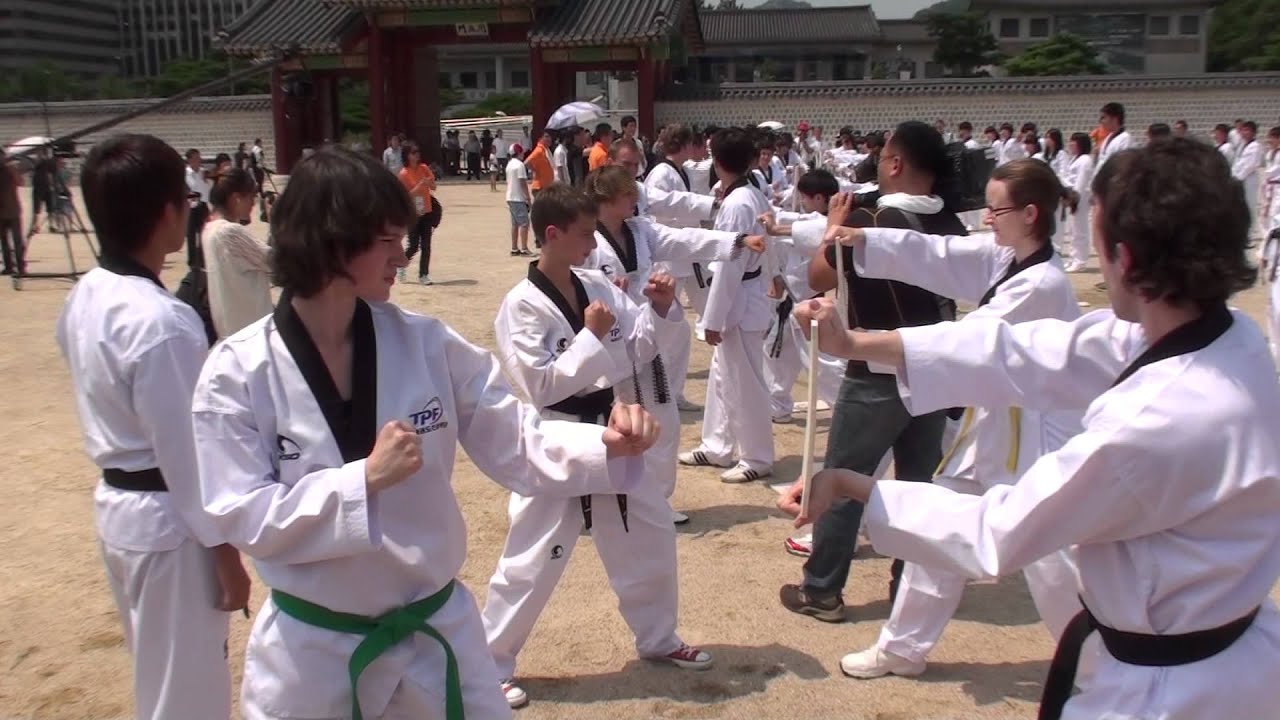 poomse taekwondo video